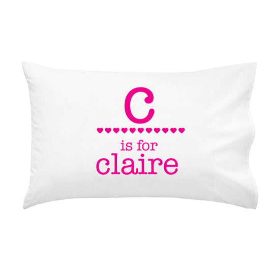 Personalised Kids Pillowcase