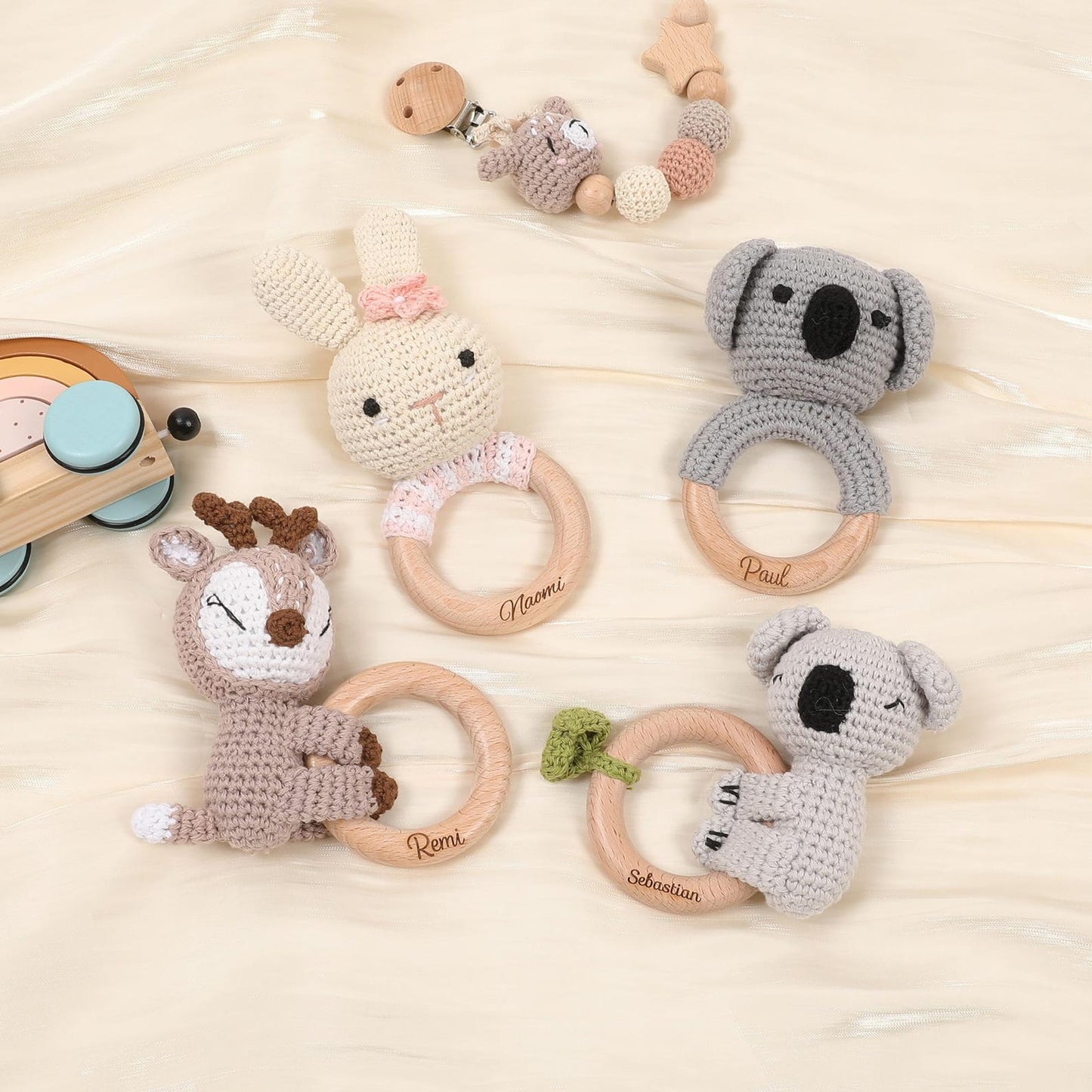 Personalised Baby Rattles