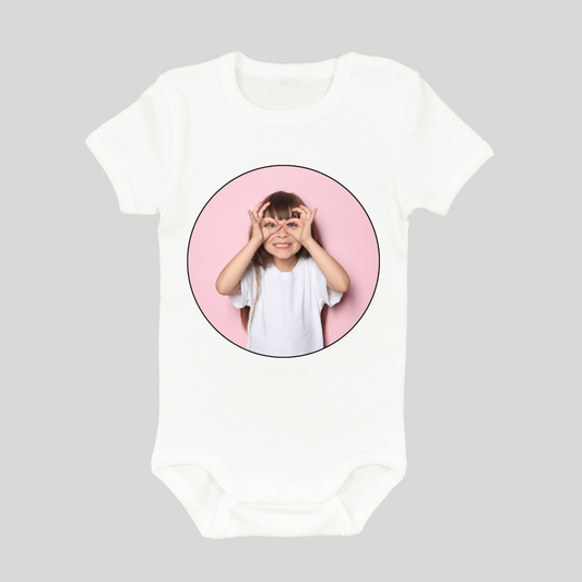 Personalised Baby Your Photo Onesies